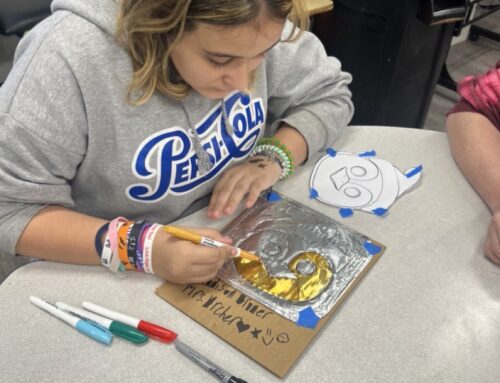 Recycled Materials and Repoussé Techniques Inspire Student Art