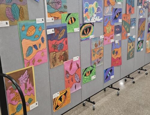 From Autumn Blaze to Mystical Gaze:  Celebrating Student Art at the Heart of Our Community