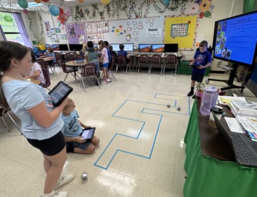 Coding Creativity: Igniting Passion and Innovation with Sphero Bolts in Our STREAM Studio